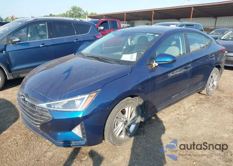 2020 Hyundai Elantra Sel from USA, damaged, VIN 5NPD84LF3LH594186